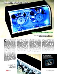 autohifi: „40 Messe Highlights schon im Test“ - Gehäuse-Subwoofer (Ausgabe: 3)