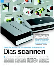 ColorFoto: Dias scannen (Ausgabe: 9)