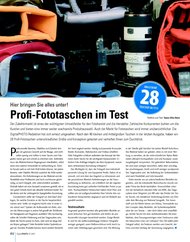 DigitalPHOTO: Profi-Fototaschen im Test (Ausgabe: 7)