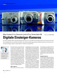 DigitalPHOTO: Digitale Einsteiger-Kameras (Ausgabe: 6)