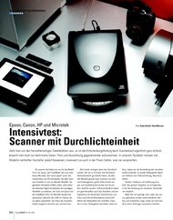 DigitalPHOTO: Scanner mit Durchlichteinheit (Ausgabe: 7-8/2006)