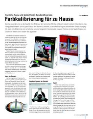 DigitalPHOTO: Farbkalibrierung für zu Hause (Ausgabe: 7-8/2006)