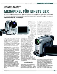 videofilmen: Megapixel für Einsteiger (Ausgabe: 3)