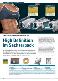 videofilmen: High Definition im Sechserpack (Ausgabe: 4)