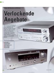 Heimkino: Verlockende Angebote (Ausgabe: 8)