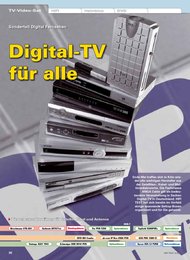 HiFi Test: Digitales Fernsehen über Kabel (Ausgabe: 3)