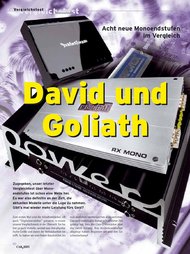 CAR & HIFI: David und Goliath (Ausgabe: 4)