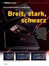 CAR & HIFI: Breit, stark, schwarz (Ausgabe: 4)