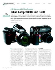 DigitalPHOTO: Nikon Coolpix 8800 und 8400 (Ausgabe: 1)