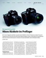 DigitalPHOTO: Nikons Rückkehr ins Profilager (Ausgabe: 7-8/2005)