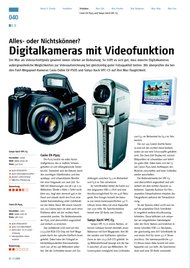 MAC LIFE: Digitalkameras mit Videofunktion (Ausgabe: 11)