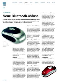 MAC LIFE: Neue Bluetooth-Mäuse (Ausgabe: 7)