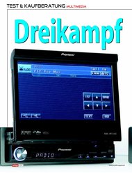 autohifi: „Dreikampf“ - Moniceiver (Ausgabe: 6)