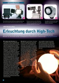 videofilmen: Erleuchtung durch High-Tech (Ausgabe: 6)