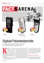 FACTS: Digitale Patientenberichte (Ausgabe: Special Krankenhäuser und Ärzte (4/2008))