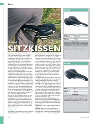 Radfahren: Sitzkissen (Ausgabe: RadKatalog 2008)
