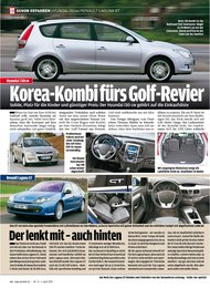 Auto Bild: Der lenkt mit - auch hinten. (Ausgabe: 14)