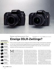 DigitalPHOTO: Eineiige DSLR-Zwillinge? (Ausgabe: 7-8/2008)