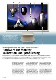 MAC LIFE: Hardware zur Monitorkalibration und -profilierung (Ausgabe: 4)