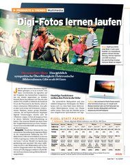 Guter Rat: Digi-Fotos lernen laufen (Ausgabe: 5)