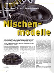 CAR & HIFI: Nischenmodelle (Ausgabe: 3)