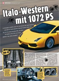 Auto Bild: Italo-Western mit 1072 PS (Ausgabe: 22)