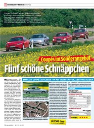 Auto Bild: Fünf schöne Schnäppchen (Ausgabe: 22)