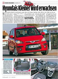 Auto Bild: Hyundais Kleiner wird erwachsen (Ausgabe: 8)