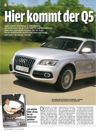 Auto Bild: Hier kommt der Q5 groß raus (Ausgabe: 23)