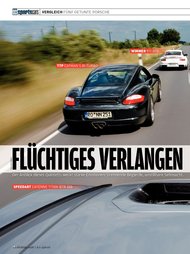 Auto Bild sportscars: Flüchtiges Verlangen (Ausgabe: 8)