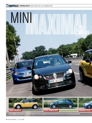 Auto Bild sportscars: Mini Maximal (Ausgabe: 8)