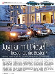 Auto Bild: Jaguar mit Diesel - besser als die Besten? (Ausgabe: 17)