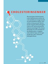 healthy living: Cholesterinsenker (Ausgabe: 10)