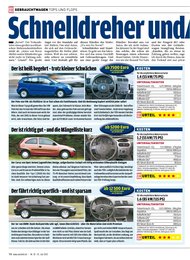 Auto Bild: Schnelldreher und Standuhren (Ausgabe: 30)