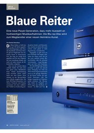 AUDIO/stereoplay: Blaue Reiter (Ausgabe: 9)