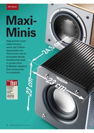 AUDIO/stereoplay: Maxi-Minis (Ausgabe: 10)