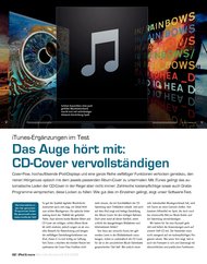 iPod & more: Das Auge hört mit: CD-Cover vervollständigen (Ausgabe: 4)