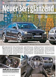 Auto Bild: Neuer 3er: glänzend in Form (Ausgabe: 35)