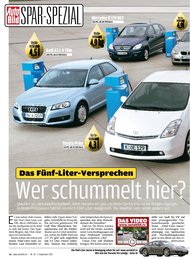 Auto Bild: Wer schummelt hier? (Ausgabe: 36)