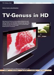 HiFi Test: TV-Genuss in HD (Ausgabe: 5)