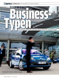 Auto Bild sportscars: Business-Typen (Ausgabe: 11)