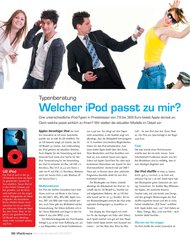 iPod & more: Welcher iPod passt zu mir? (Ausgabe: 4)