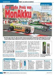 Computer Bild: „Der große Preis von MonAkku“ - Mignon-Akkus (Ausgabe: 14)