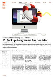 MAC LIFE: Backup und Archivierung: Die Software (Ausgabe: 1)