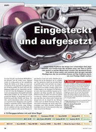 HiFi Test: „Eingesteckt und aufgesetzt“ - HiFi-Kopfhörer der Spitzenklasse (Ausgabe: 1)