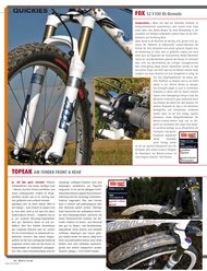bikesport E-MTB: Topeak Air Fender Front & Rear (Ausgabe: 1+2/2009)