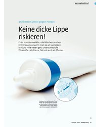 healthy living: Keine dicke Lippe riskieren! (Ausgabe: 2)