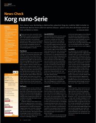 Beat: Korg nano-Serie (Ausgabe: 1)