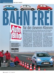 Auto Bild: Bahn frei für die cleveren Kleinen (Ausgabe: 7)