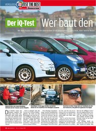 Auto Bild: Der iQ-Test: Wer baut den intelligentesten Mini? (Ausgabe: 6)